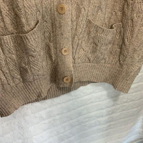 BCBG MaxAzria Beige Poncho/Cardigan S - Picture 5 of 9